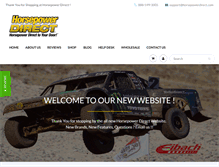 Tablet Screenshot of horsepowerdirect.com